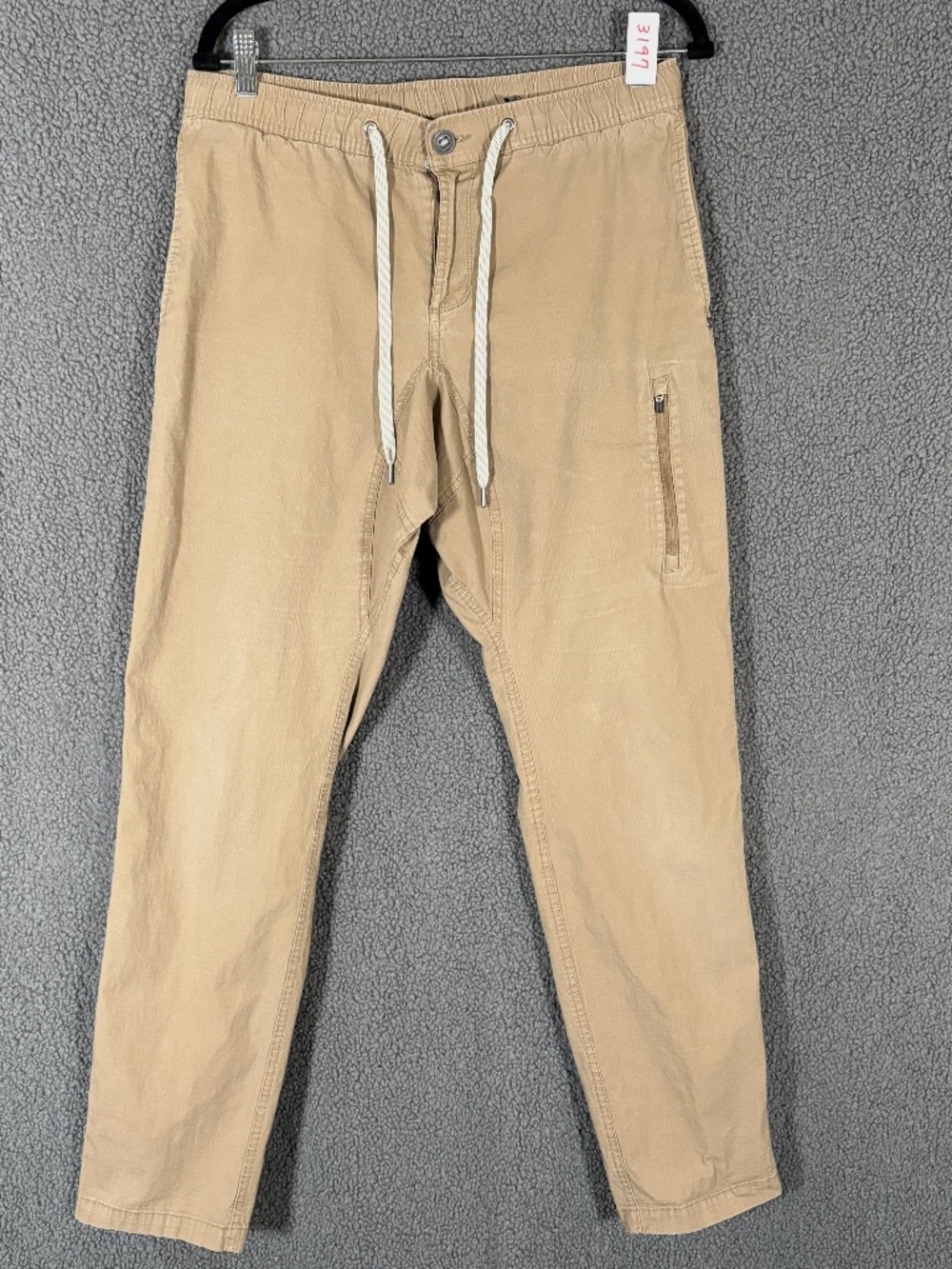 Vuori Ripstop Climber Outdoor Hiking Pants - Men's Size L - Tan